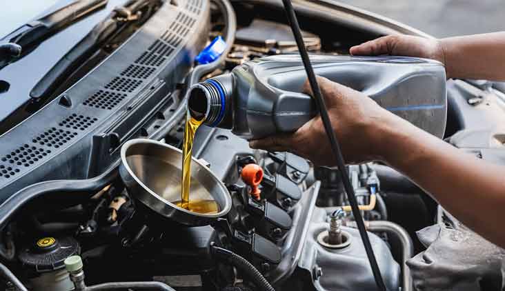 cambio de aceite de motor