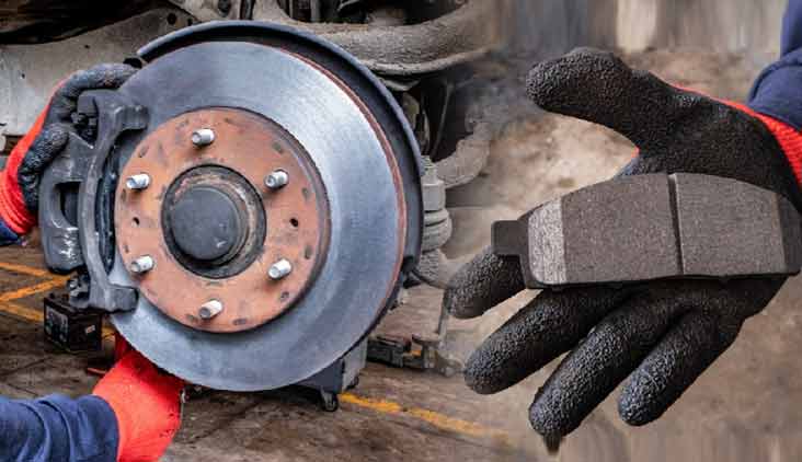 cambio de pastillas de frenos